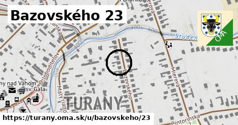 Bazovského 23, Turany