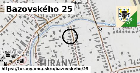 Bazovského 25, Turany