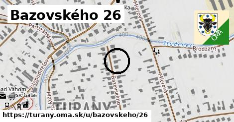 Bazovského 26, Turany