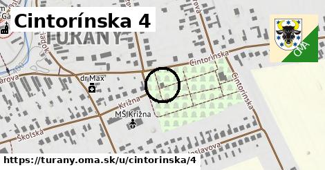 Cintorínska 4, Turany