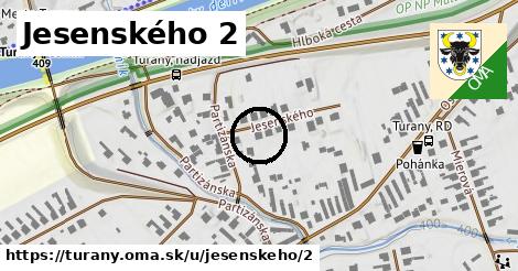 Jesenského 2, Turany