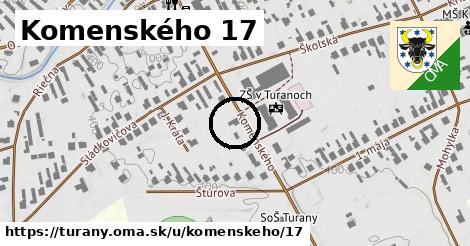 Komenského 17, Turany