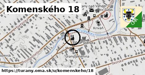 Komenského 18, Turany