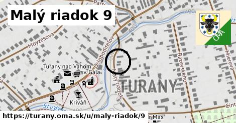 Malý riadok 9, Turany