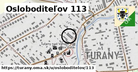 Osloboditeľov 113, Turany