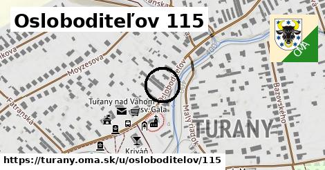 Osloboditeľov 115, Turany