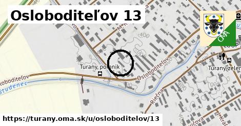 Osloboditeľov 13, Turany