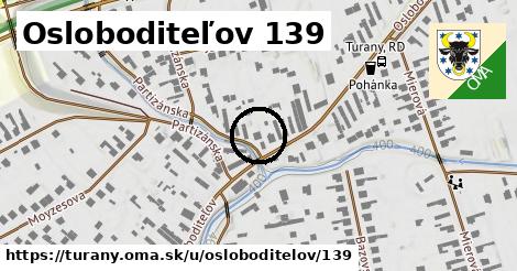 Osloboditeľov 139, Turany