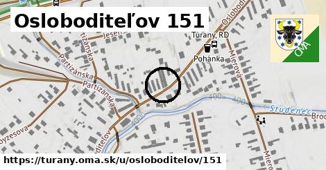 Osloboditeľov 151, Turany