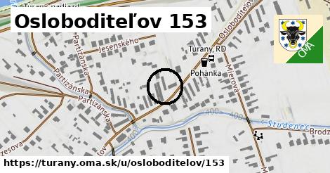 Osloboditeľov 153, Turany