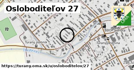 Osloboditeľov 27, Turany