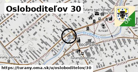 Osloboditeľov 30, Turany