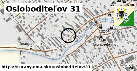 Osloboditeľov 31, Turany