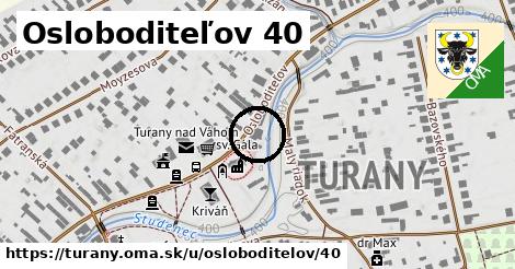 Osloboditeľov 40, Turany