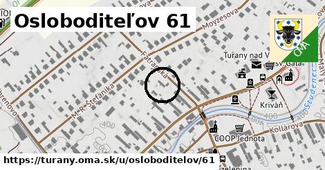 Osloboditeľov 61, Turany