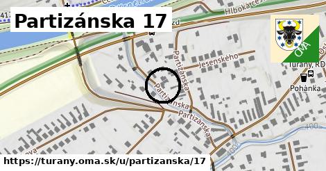 Partizánska 17, Turany