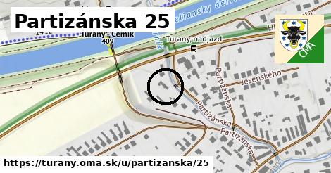 Partizánska 25, Turany