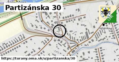 Partizánska 30, Turany