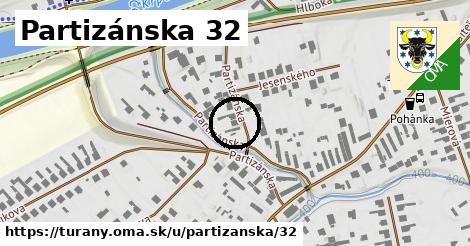 Partizánska 32, Turany