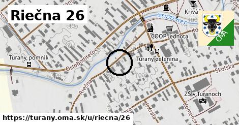 Riečna 26, Turany