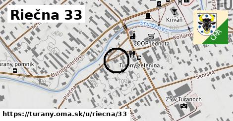 Riečna 33, Turany