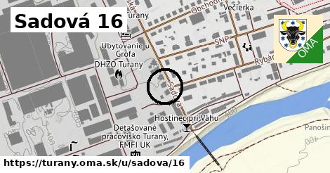 Sadová 16, Turany