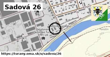 Sadová 26, Turany