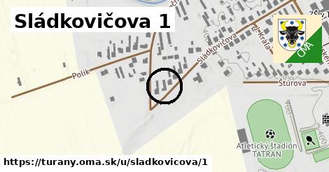 Sládkovičova 1, Turany