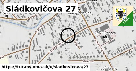 Sládkovičova 27, Turany