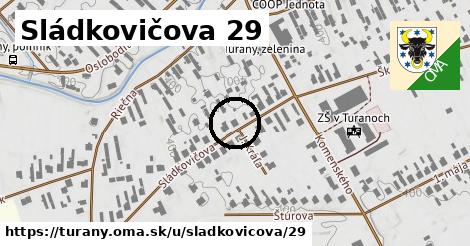 Sládkovičova 29, Turany