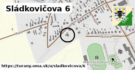 Sládkovičova 6, Turany