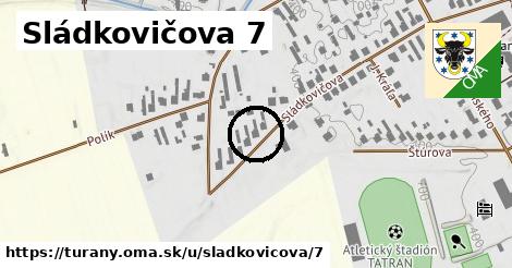 Sládkovičova 7, Turany