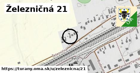 Železničná 21, Turany