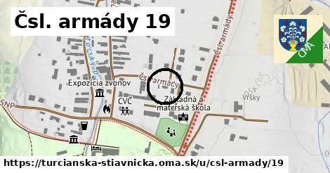 Čsl. armády 19, Turčianska Štiavnička