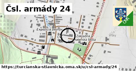 Čsl. armády 24, Turčianska Štiavnička