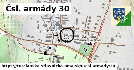 Čsl. armády 30, Turčianska Štiavnička