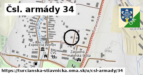 Čsl. armády 34, Turčianska Štiavnička