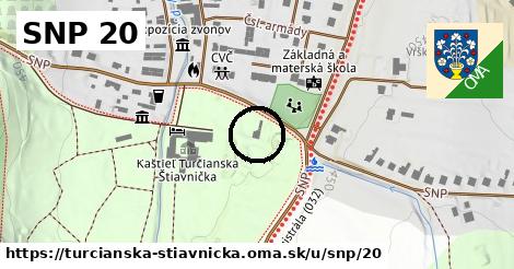 SNP 20, Turčianska Štiavnička