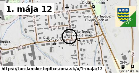 1. mája 12, Turčianske Teplice