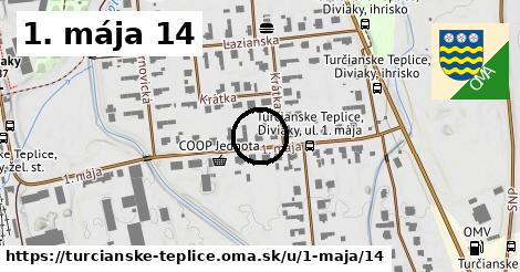 1. mája 14, Turčianske Teplice