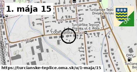 1. mája 15, Turčianske Teplice