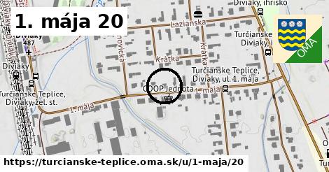 1. mája 20, Turčianske Teplice