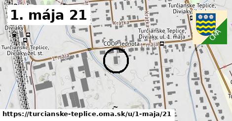 1. mája 21, Turčianske Teplice