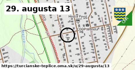 29. augusta 13, Turčianske Teplice