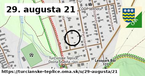 29. augusta 21, Turčianske Teplice