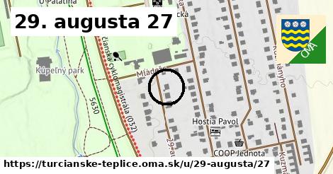 29. augusta 27, Turčianske Teplice