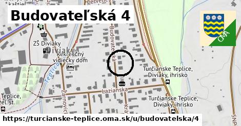 Budovateľská 4, Turčianske Teplice