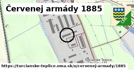 Červenej armády 1885, Turčianske Teplice