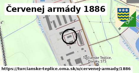 Červenej armády 1886, Turčianske Teplice