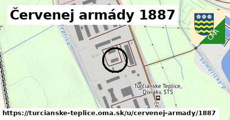 Červenej armády 1887, Turčianske Teplice